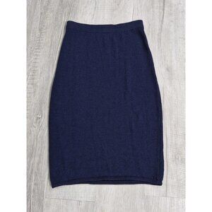 St. John Separates Knit Navy Blue Pencil Skirt Size 8, Made In USA